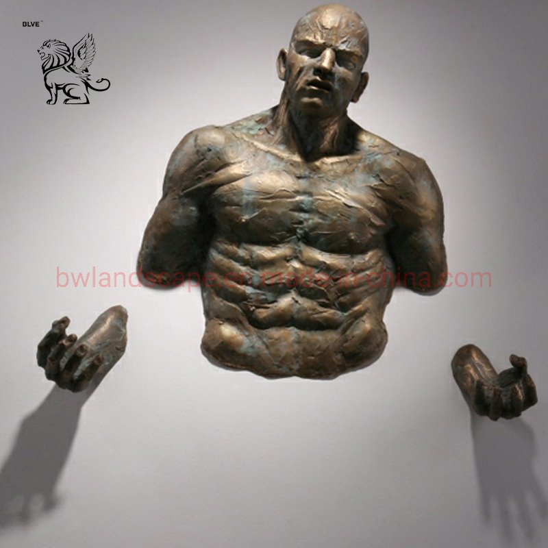 Famous Modern Figure Sculpture Home Decor Wall Sculpture Art Abstract Man Statue