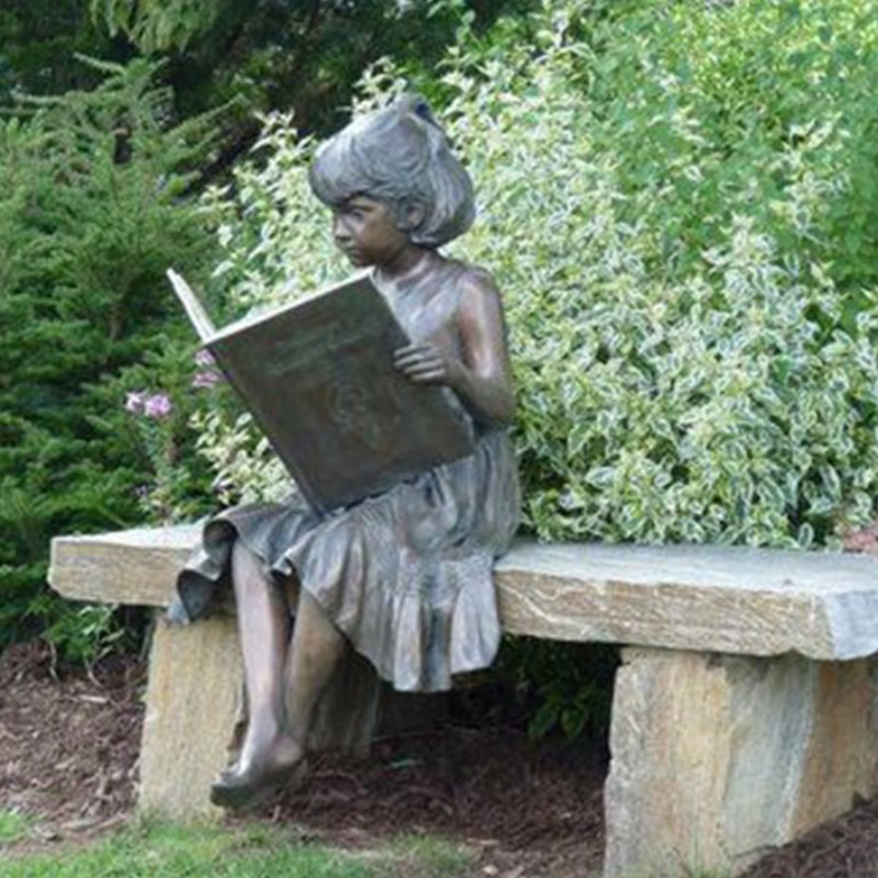 Customizable Public Art Patina Bronze Finish Bronze Statue Sculpture