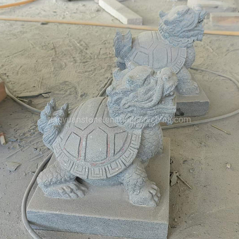 Granite Stone Statues Sculpture Hand Carving Garden Decorative