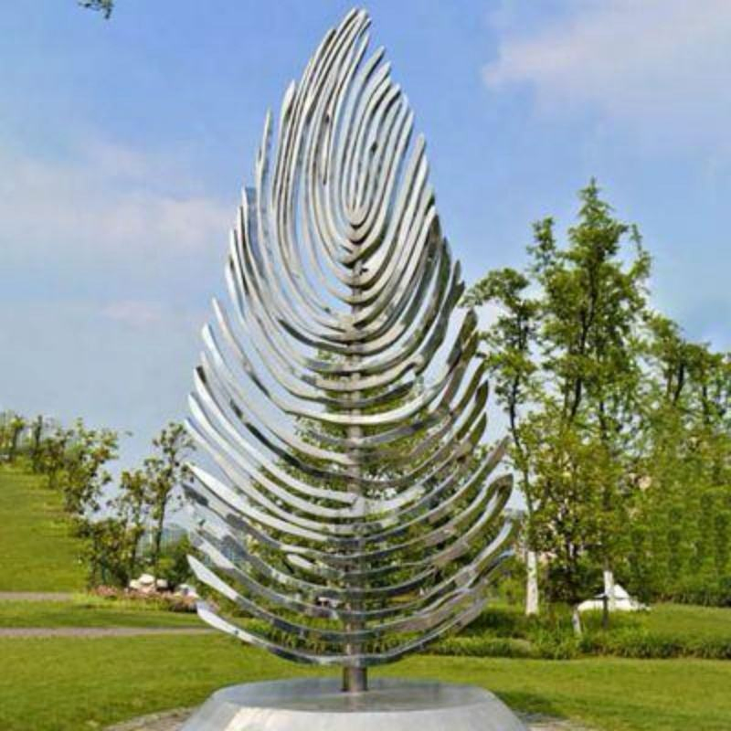 Outdoor Stainless Steel Decorative Tree Sculpture - Large Modern Garden Art for Patio &amp; Landscape Design Rustproof Metal Wall Decor EU Shipping