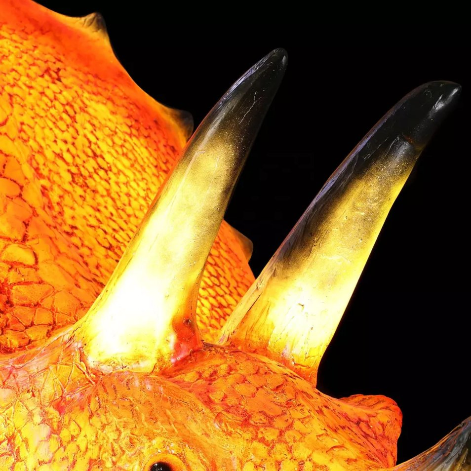 Outdoor Park Garden Decorative Fiberglass Resin Dinosaurs Sculpture