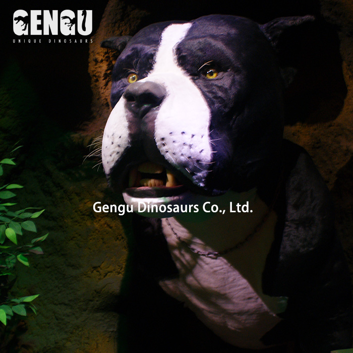 Custom Cartoon Character Robot Dog Statue