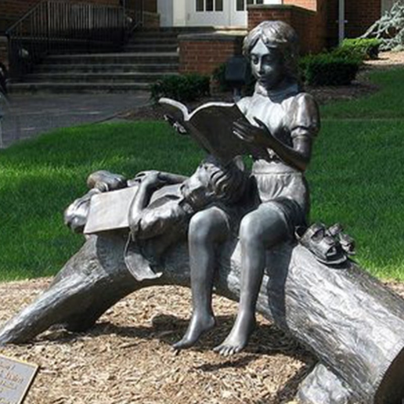 Customizable Public Art Patina Bronze Finish Bronze Statue Sculpture