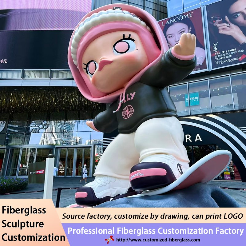 Fibreglass Large Sculpture Cartoon Anime Animation Character Mighty Sailor Astronaut Galvanises Toy Figure Statue Persona