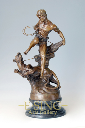 Hot Sale European Bronze Sculpture of Secret for Indoor Home Decoration