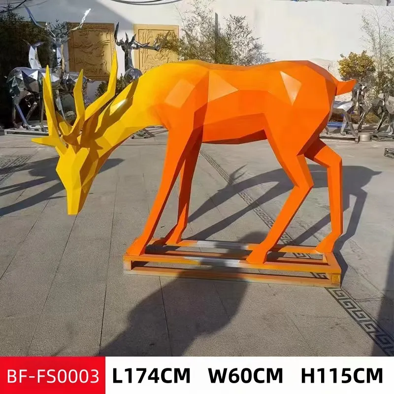 Deer Sculpture Detail 3