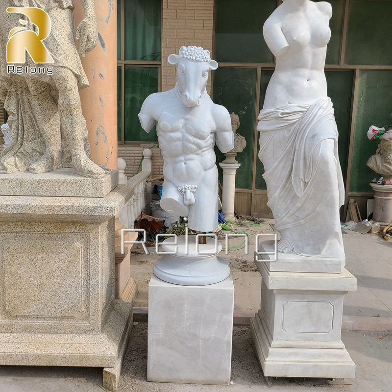 Custom Outdoor Indoor Home Decoration Modern Marble Carving Bust Sculpture