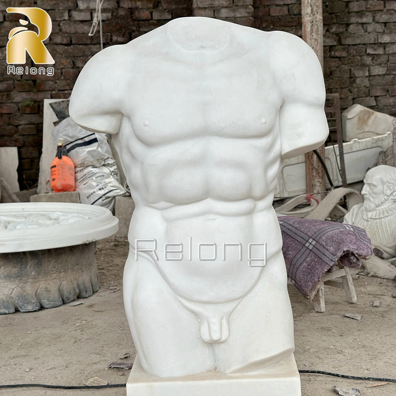 Custom Outdoor Indoor Home Decoration Modern Marble Carving Bust Sculpture