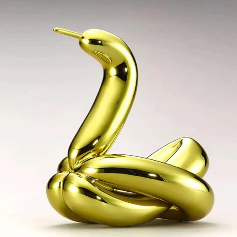 Custom Colorful Balloon Dog Statue, Mirror-Finish Stainless Steel Balloon Dog Sculpture for Interior Decoration.