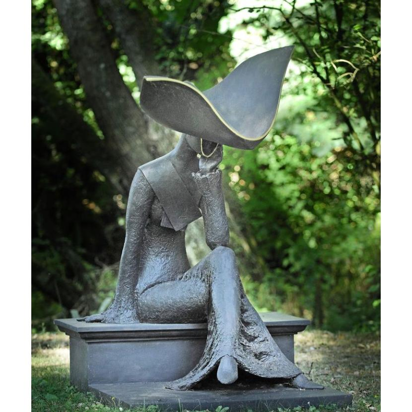 Famous Art Large Life Size Bronze Modern Jackson Sculpture for Outdoor Garden Decoration