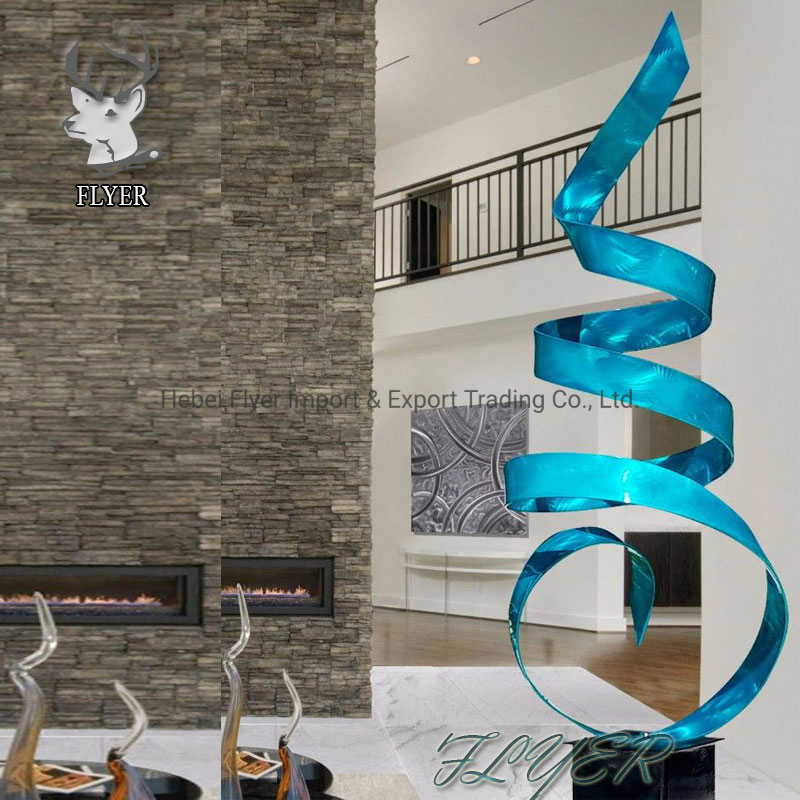 Flyer Sculpture Indoor Decoration Stainless Steel Statue Sculpture for Home Decoration