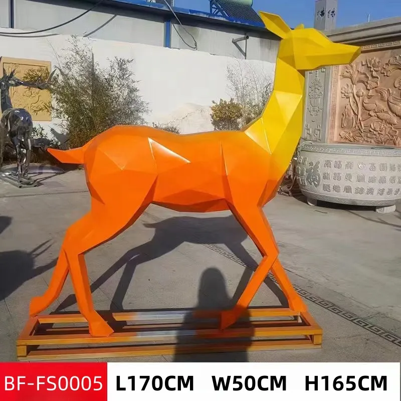 Deer Sculpture Detail 5