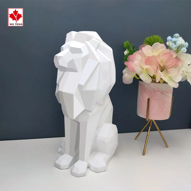 Resin Lion Statue
