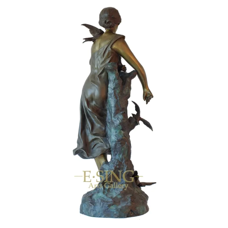 Brass David Statue Bronze Man Sculpture