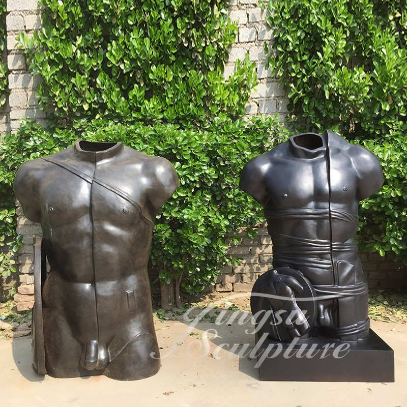 Home Decoration Modern Indoor Human Body Abstract Bronze Sculpture