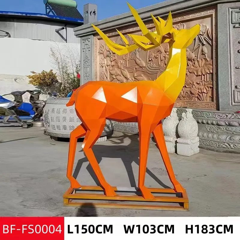 Deer Sculpture Detail 4