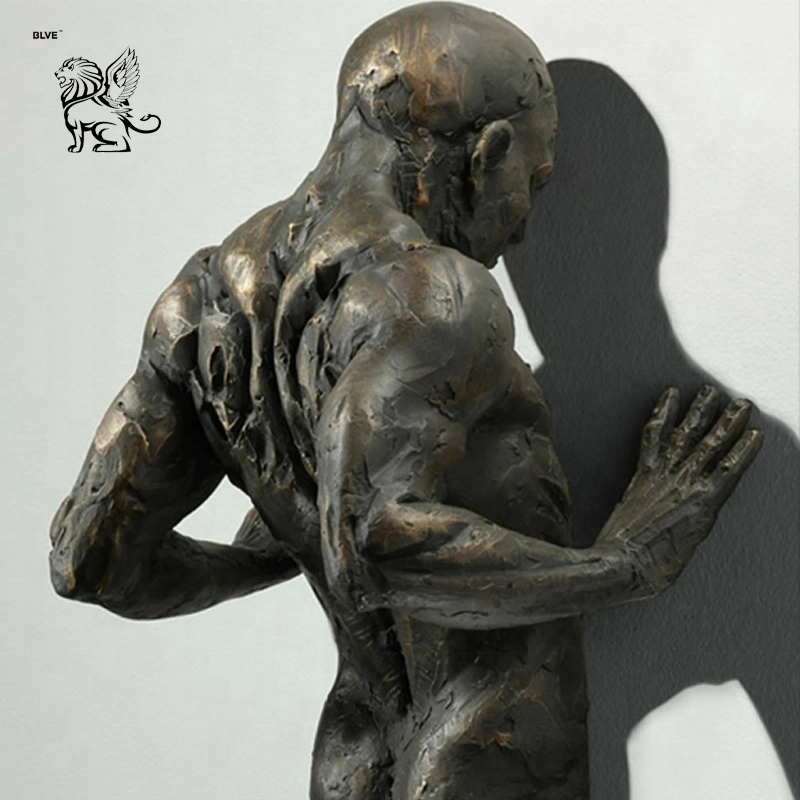 Famous Modern Figure Sculpture Home Decor Wall Sculpture Art Abstract Man Statue