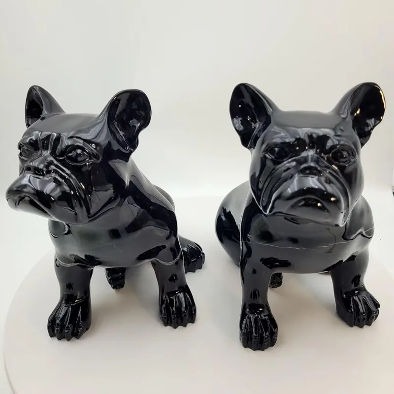 Black Marble Dog 3