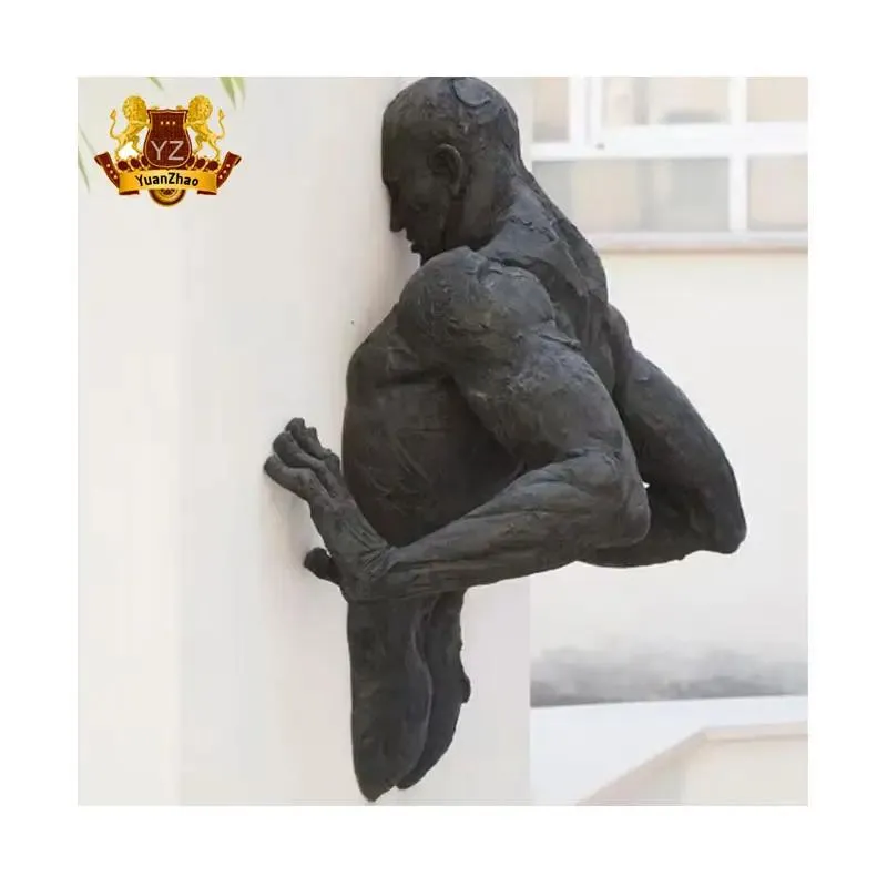 Modern Bronze Wall Sculpture