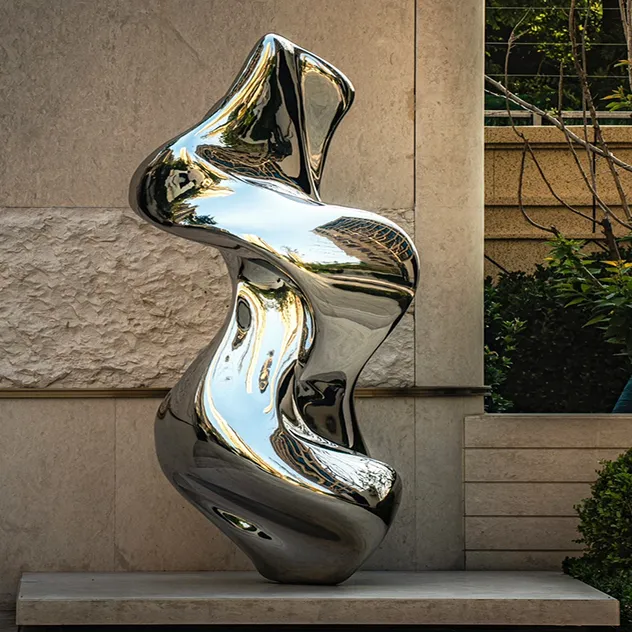 Modern Abstract Art Installation