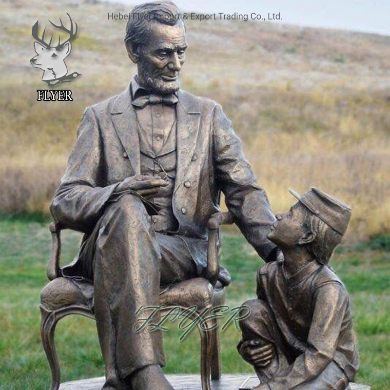 Life Size Bronze Figure Statue Outdoor Bronze Human Sculpture Customized