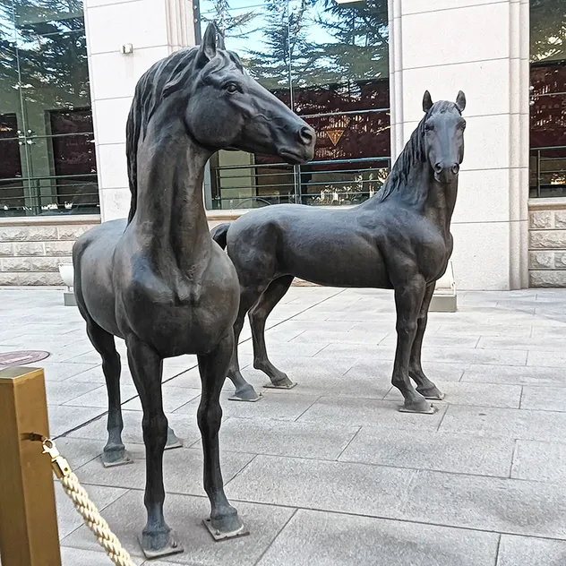 Animal Copper Horse Ornament