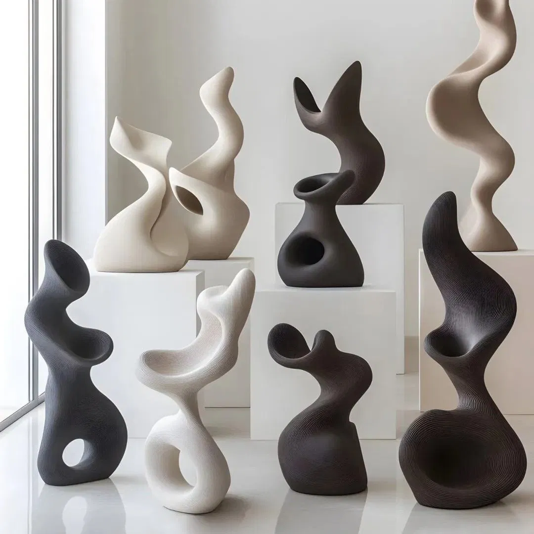 Custom Modern Stainless Steel Sculpture - Minimalist Line Art Decor, Contemporary Indoor Sculpture for Home &amp; Office, Handmade Metal Wall Art