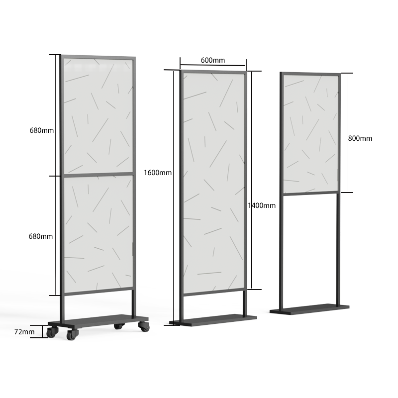 Shopping Mall Sales Promotion Stands Floor Type Metal Display Prop Poster