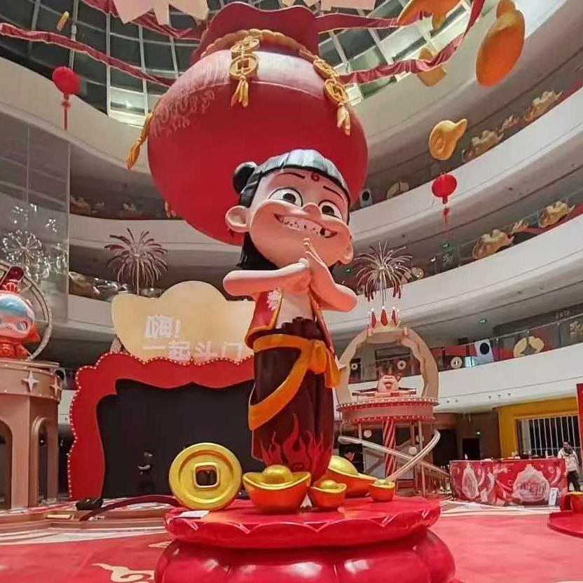 Mythological Character Traditional Figurine Cultural Legendary Sculpture Folklore Statue