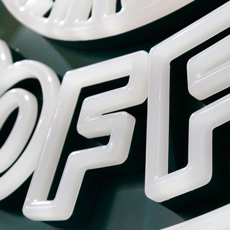 New Customized Shopping Mall Indoor Advertising Props Acrylic Promotional Sign