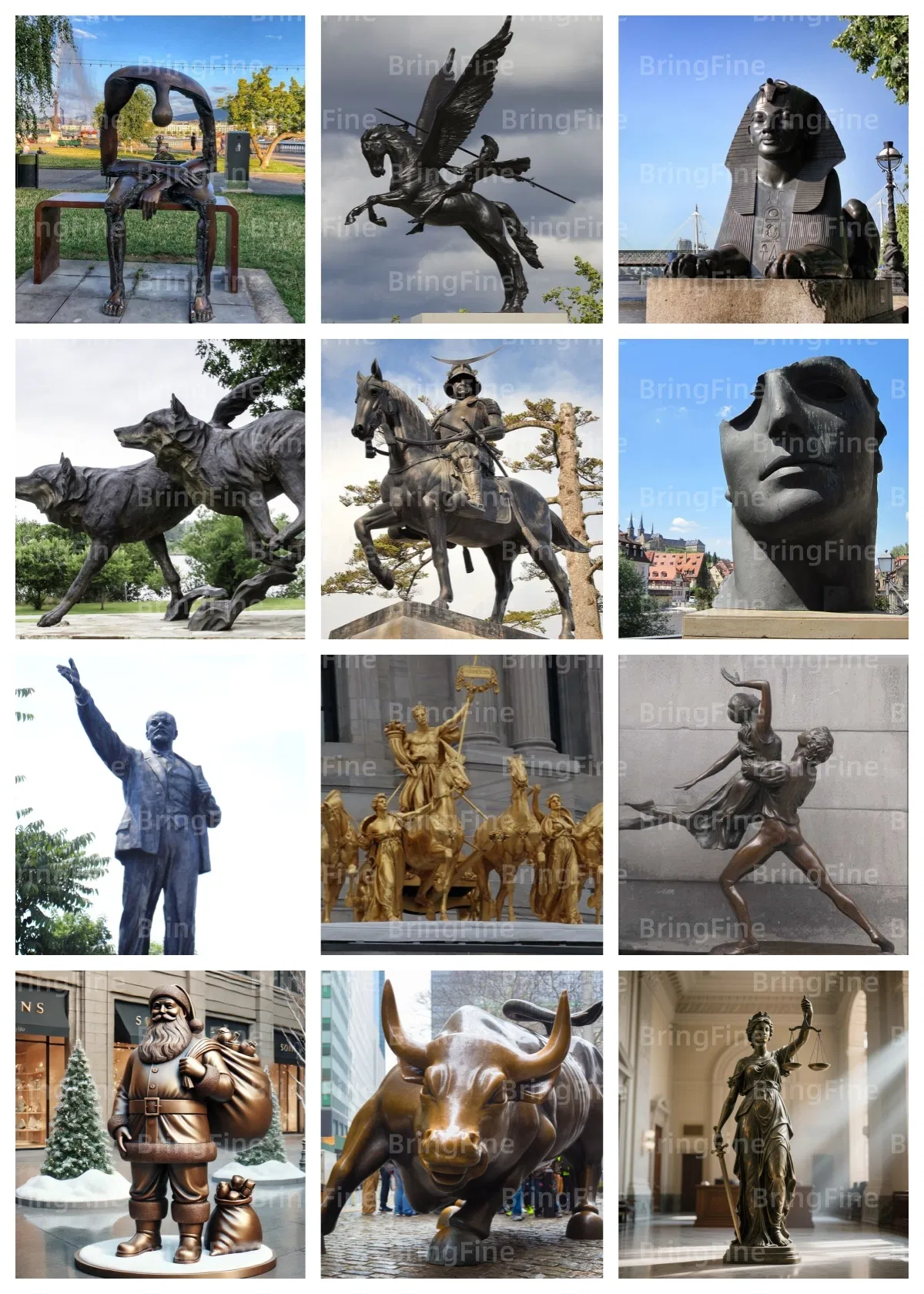 Bronze Sculpture Variety