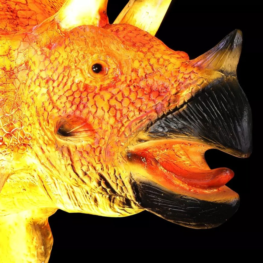 Outdoor Park Garden Decorative Fiberglass Resin Dinosaurs Sculpture