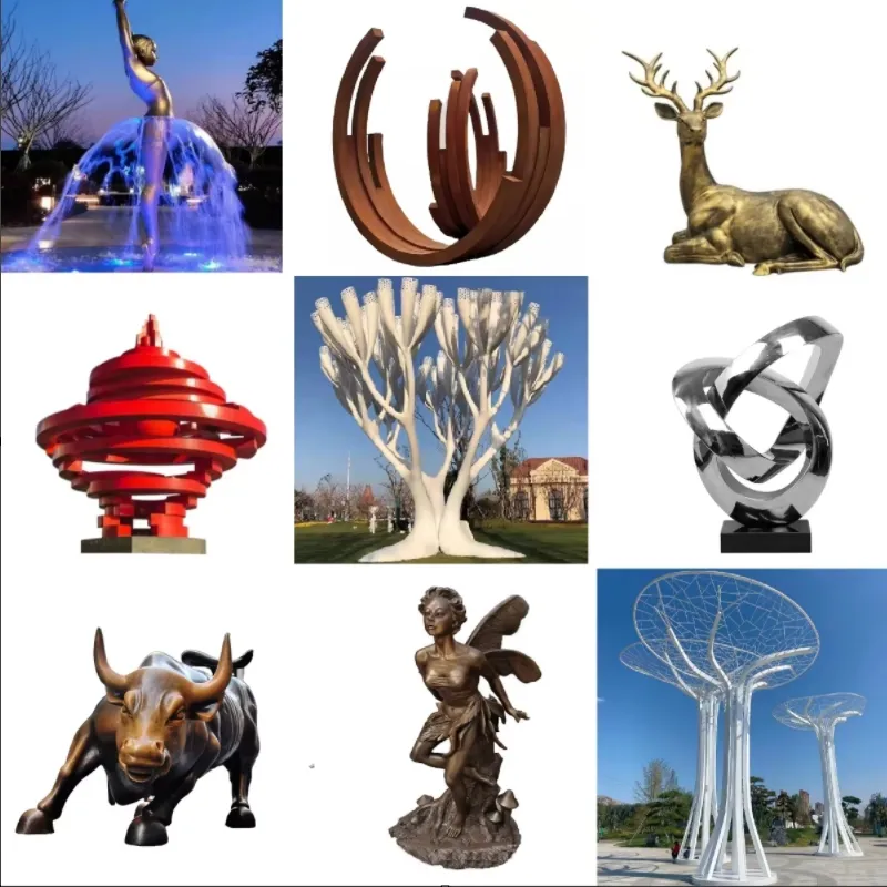 Climbing Man Statue View 1