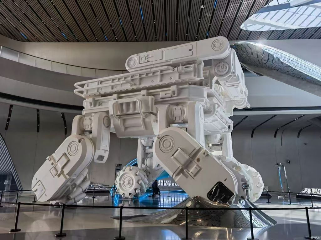 Decorative Outdoor Robot Sculpture by Heng Hui Model for Gardens