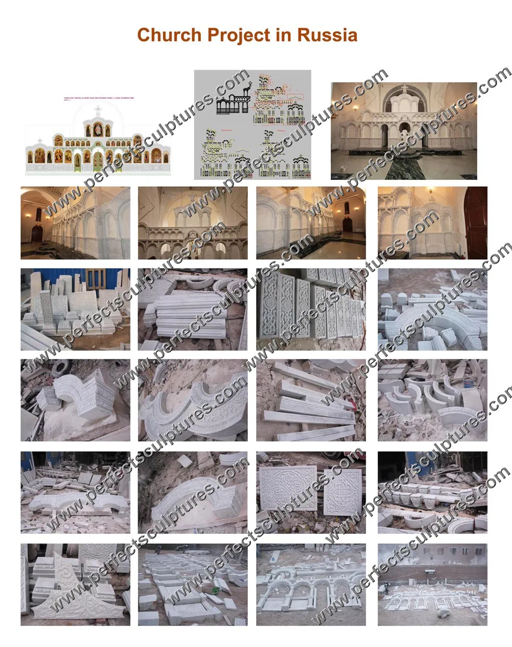 Detailed Marble Carving