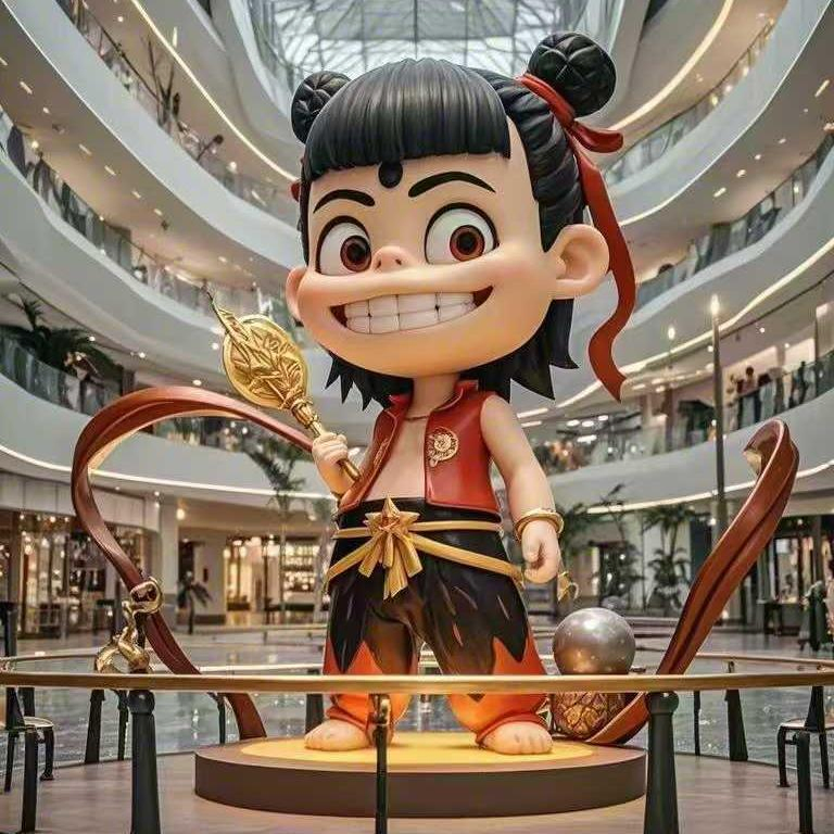 Mythological Character Traditional Figurine Cultural Legendary Sculpture Folklore Statue