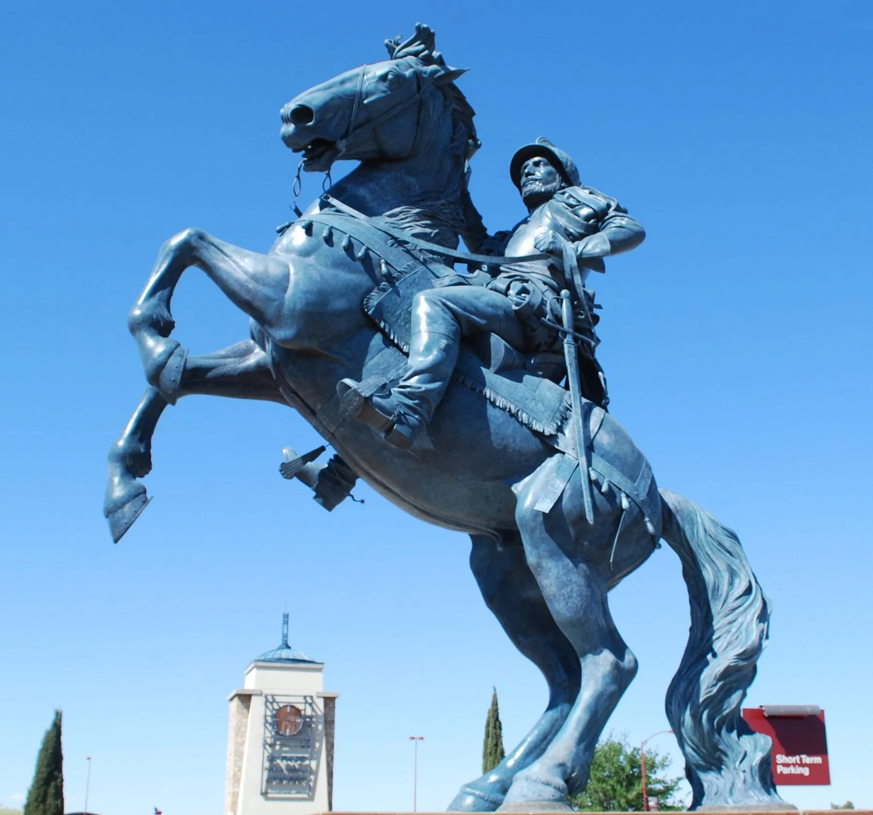 Customized Life-Size Bronze Buffalo Bill The Scout Statue