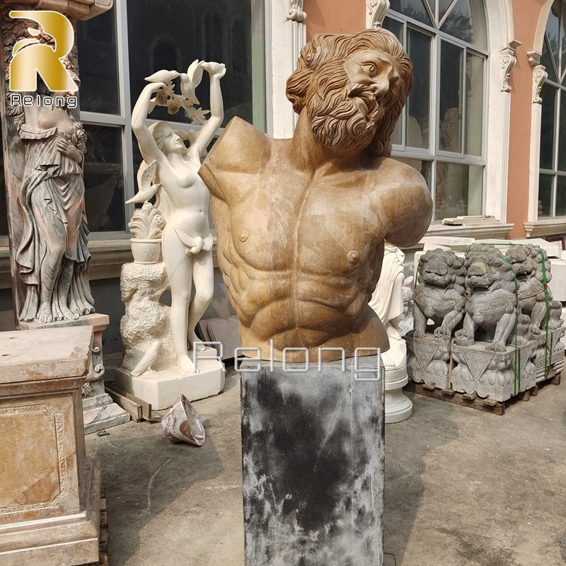 Custom Outdoor Indoor Home Decoration Modern Marble Carving Bust Sculpture