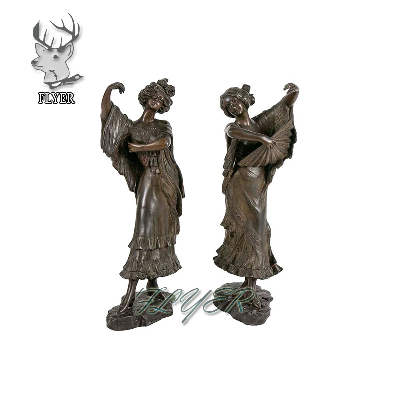 Outdoor Garden Decoration Metal Abstract Crafts Family Five People Landscape Sculpture Figurine Modern Art Statue