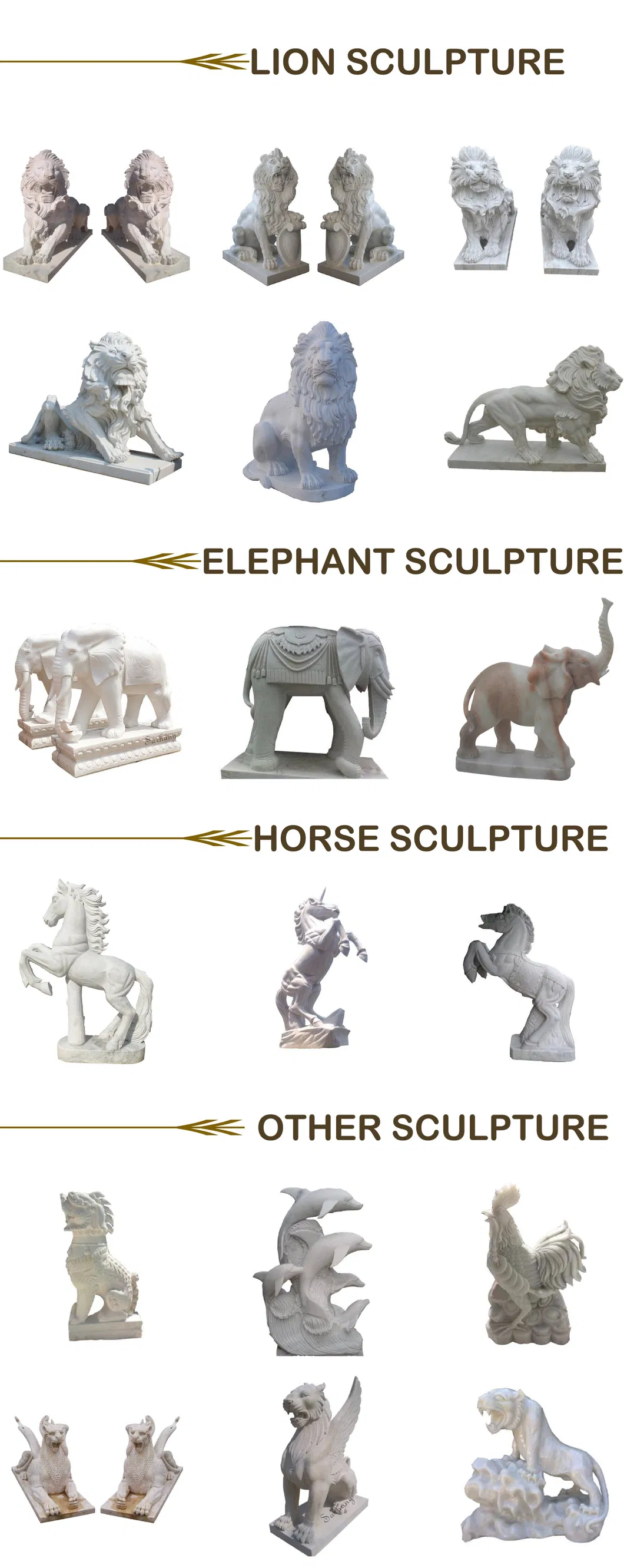 More Marble Lion Designs