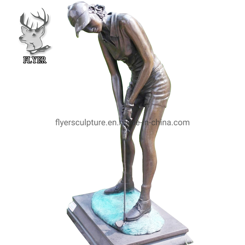 Outdoor Garden Decorative Sitting Naked Woman Sculpture Sexy Nude Girl Bronze Statue