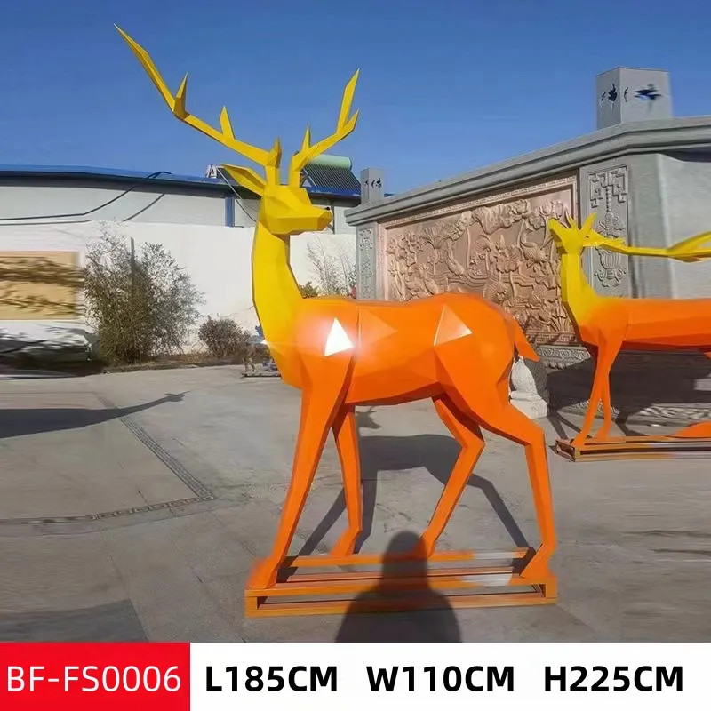 Deer Sculpture Detail 6