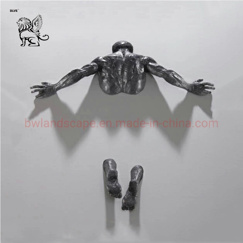 Famous Modern Figure Sculpture Home Decor Wall Sculpture Art Abstract Man Statue