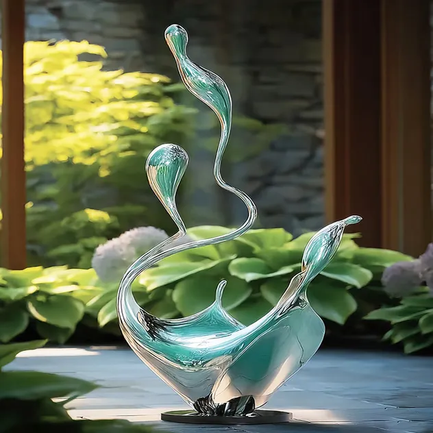 Modern Abstract Art Installation