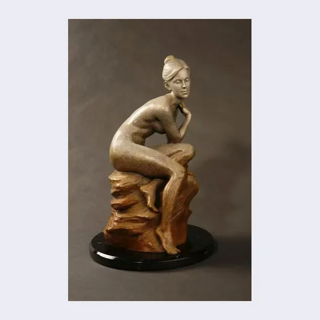 Western Nude Figure Sculpture