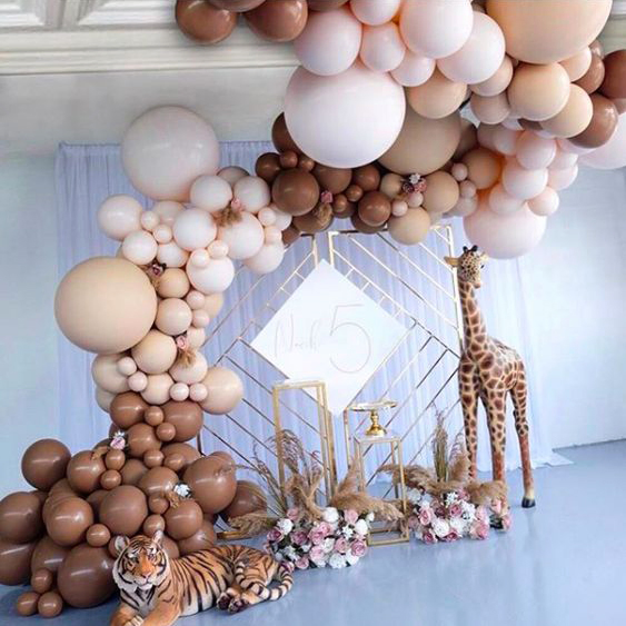 Wedding Backdrop Decoration Safari Animal Giraffe Zebra Statue for Sale