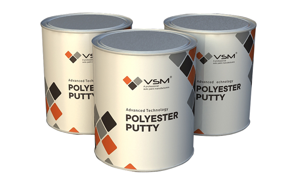 Good Quality Manufacturer Car Refinish Repair 2K Polyester Putty Solid Putty
