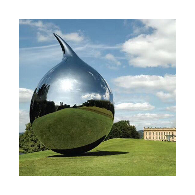 Large Modern Decoration Steel Bridge Mosaic Sculpture for Outdoor