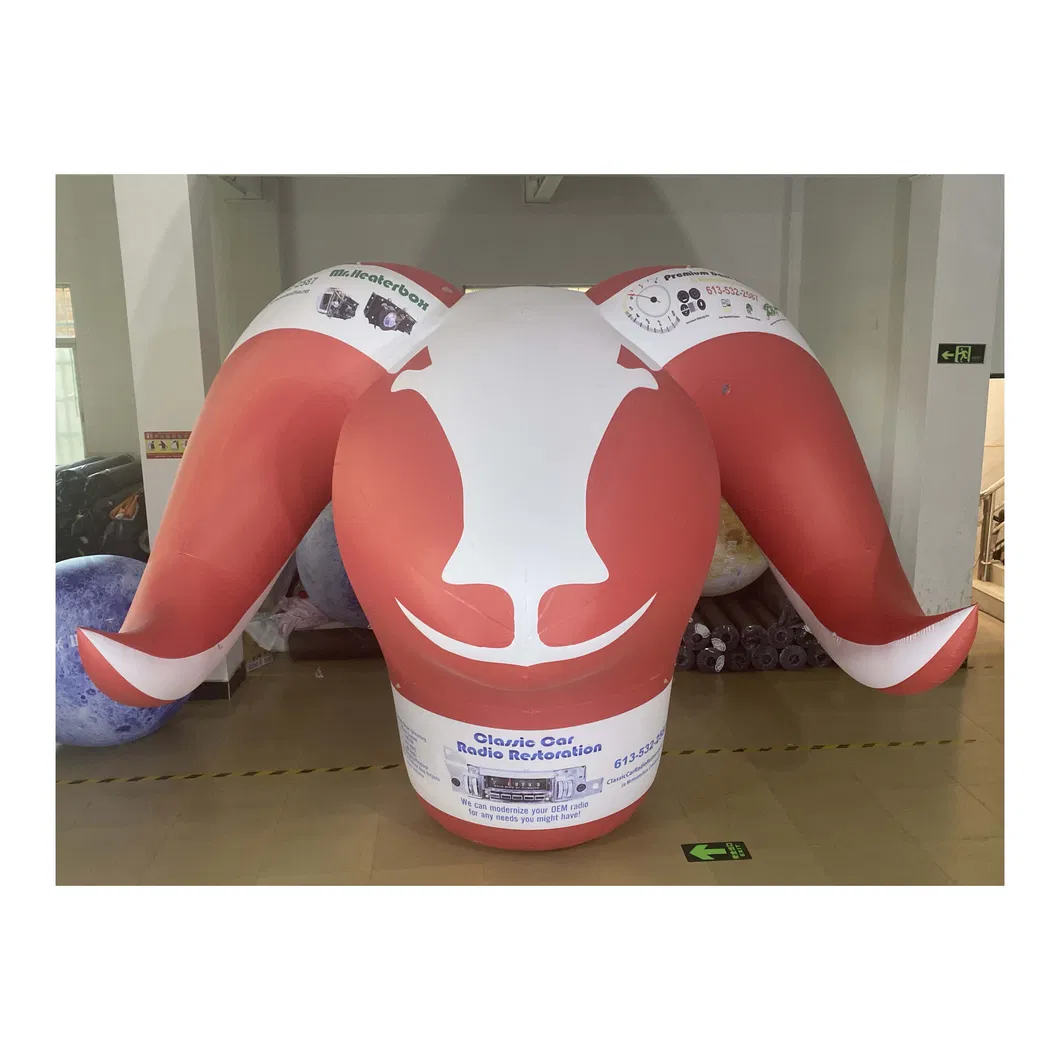 Inflatable RAM Sheep Statue