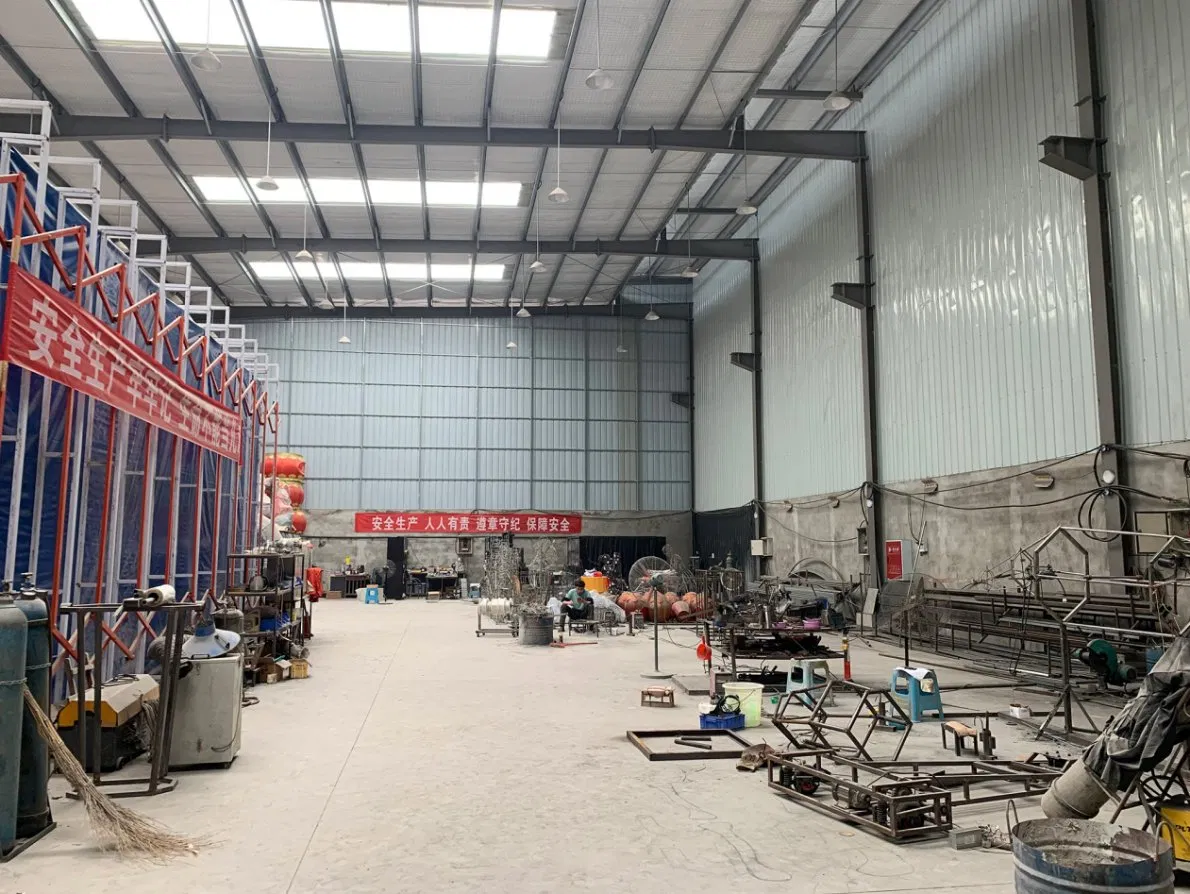 Large Outdoor Roaring Dinosaur Statue with Movable Limbs Model